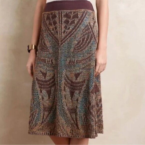 Cecilia Prado Anthroplogie Lumi Sweater Skirt Size Large - Picture 6 of 10